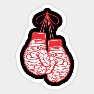 This is Your Brain on Boxing Sticker